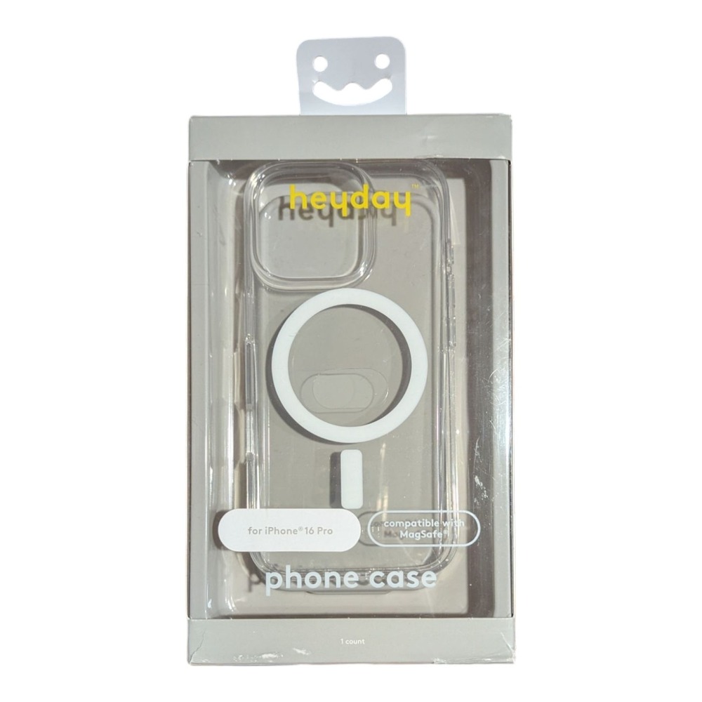 K6. Heyday MagSafe Case For Apple iPhone 16 Pro - Clear